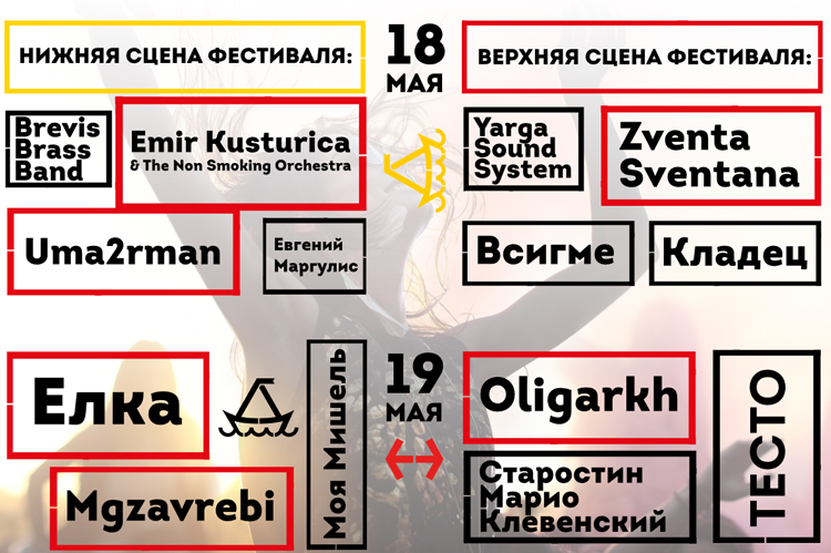 Музыкальная программа фестиваля Николин день 2019 в Коломенском